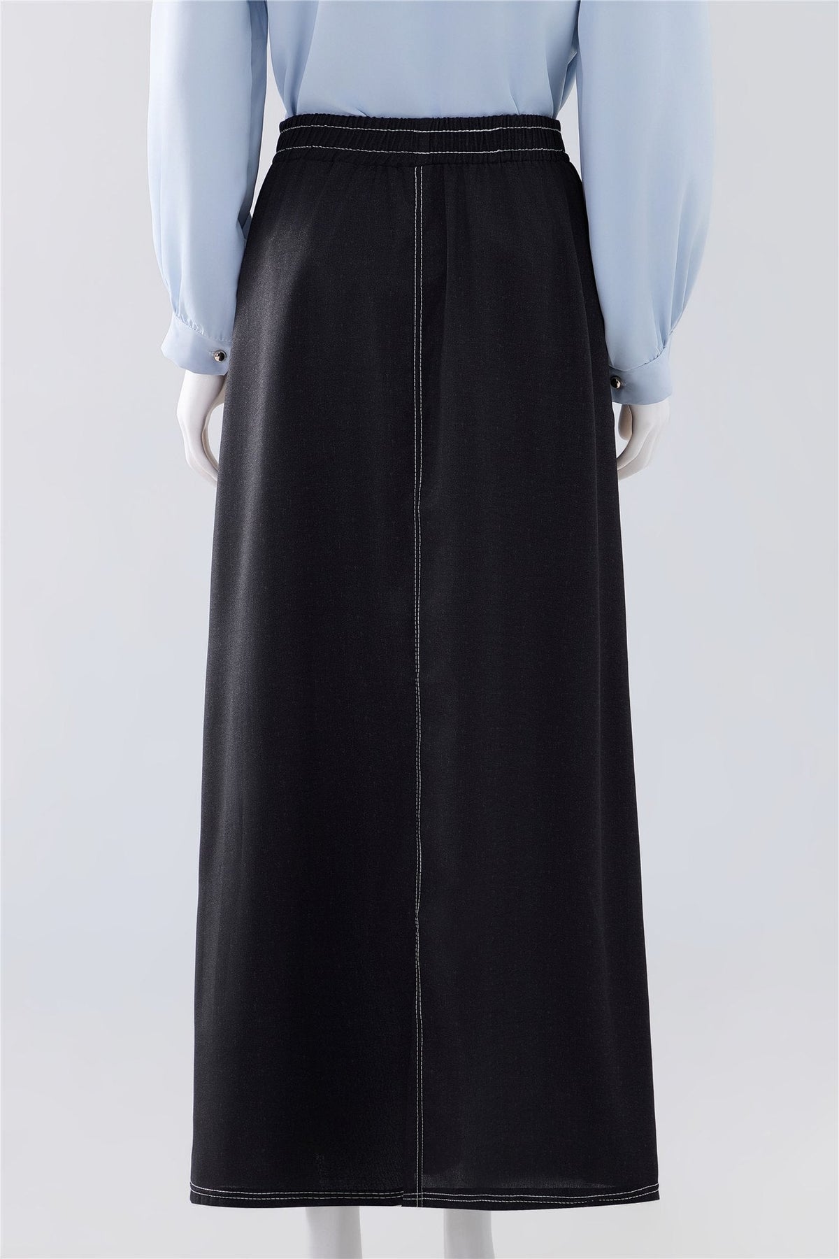 Button-Front Midi Skirt — Image 4