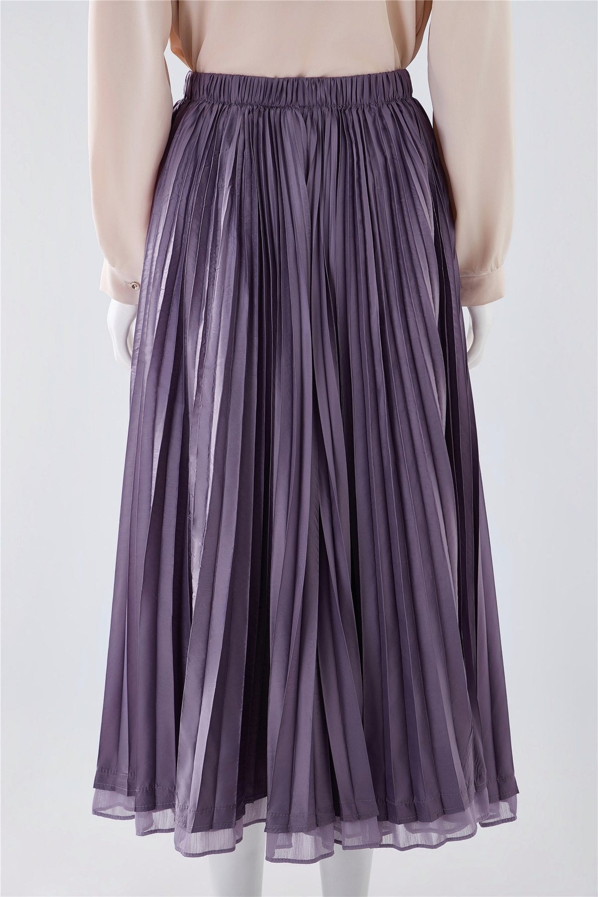 Pleated Midi Skirt — Image 4