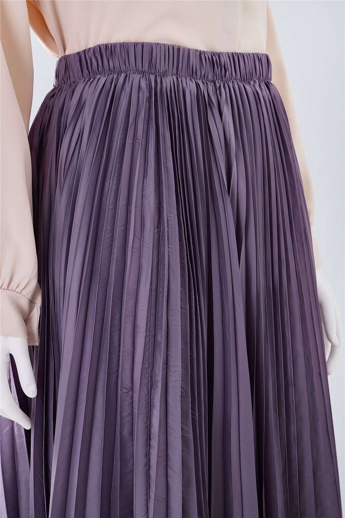 Pleated Midi Skirt — Image 5