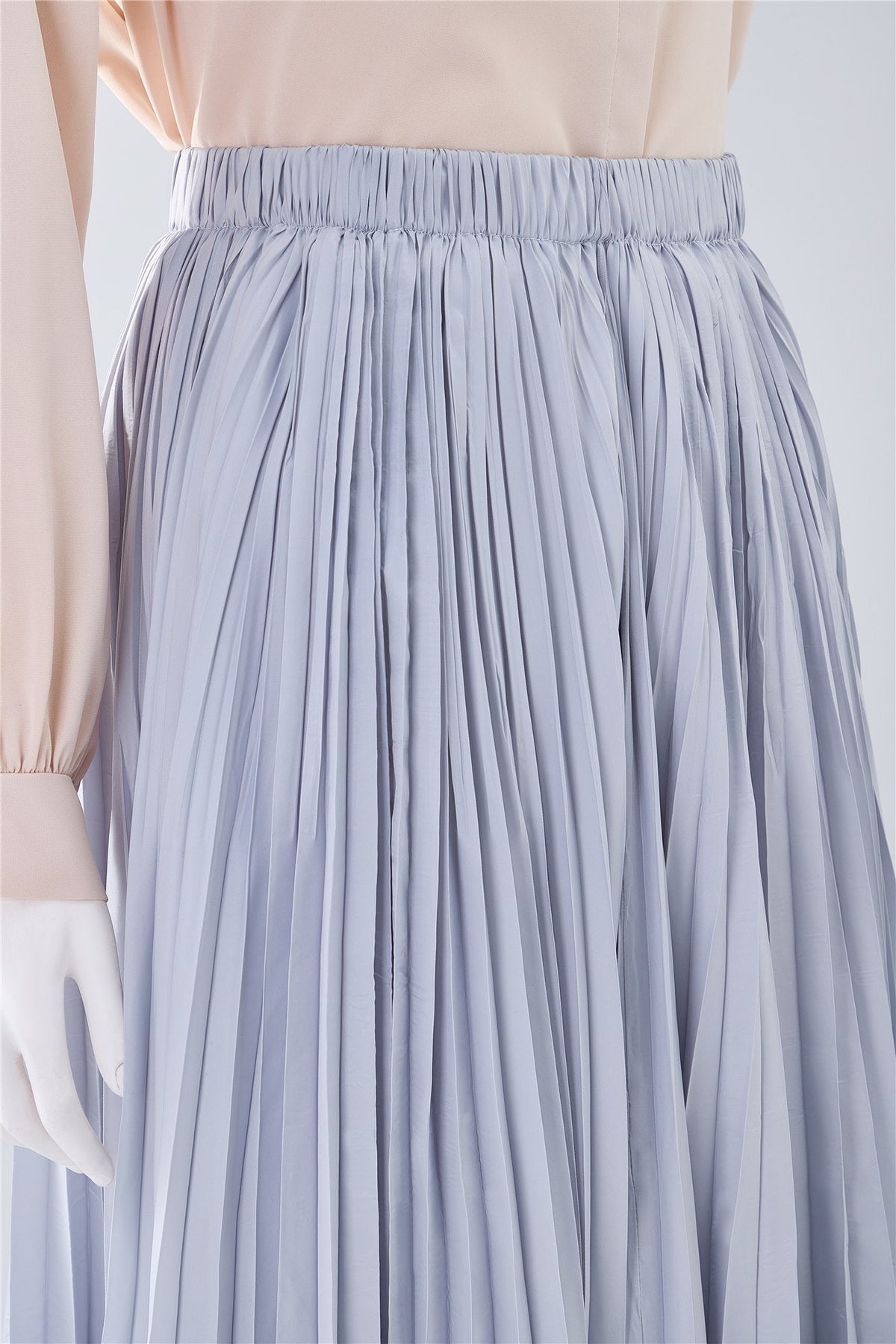 Pleated Midi Skirt — Image 13