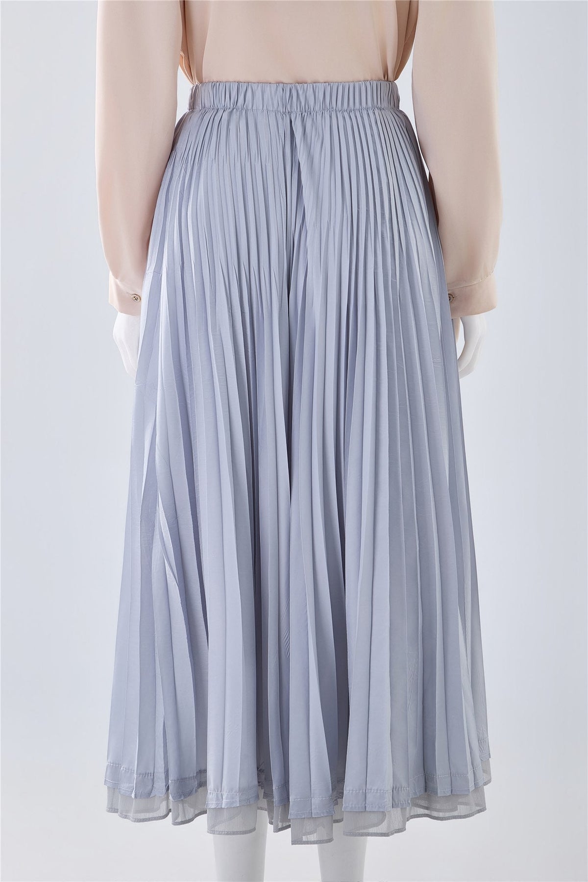 Pleated Midi Skirt — Image 12