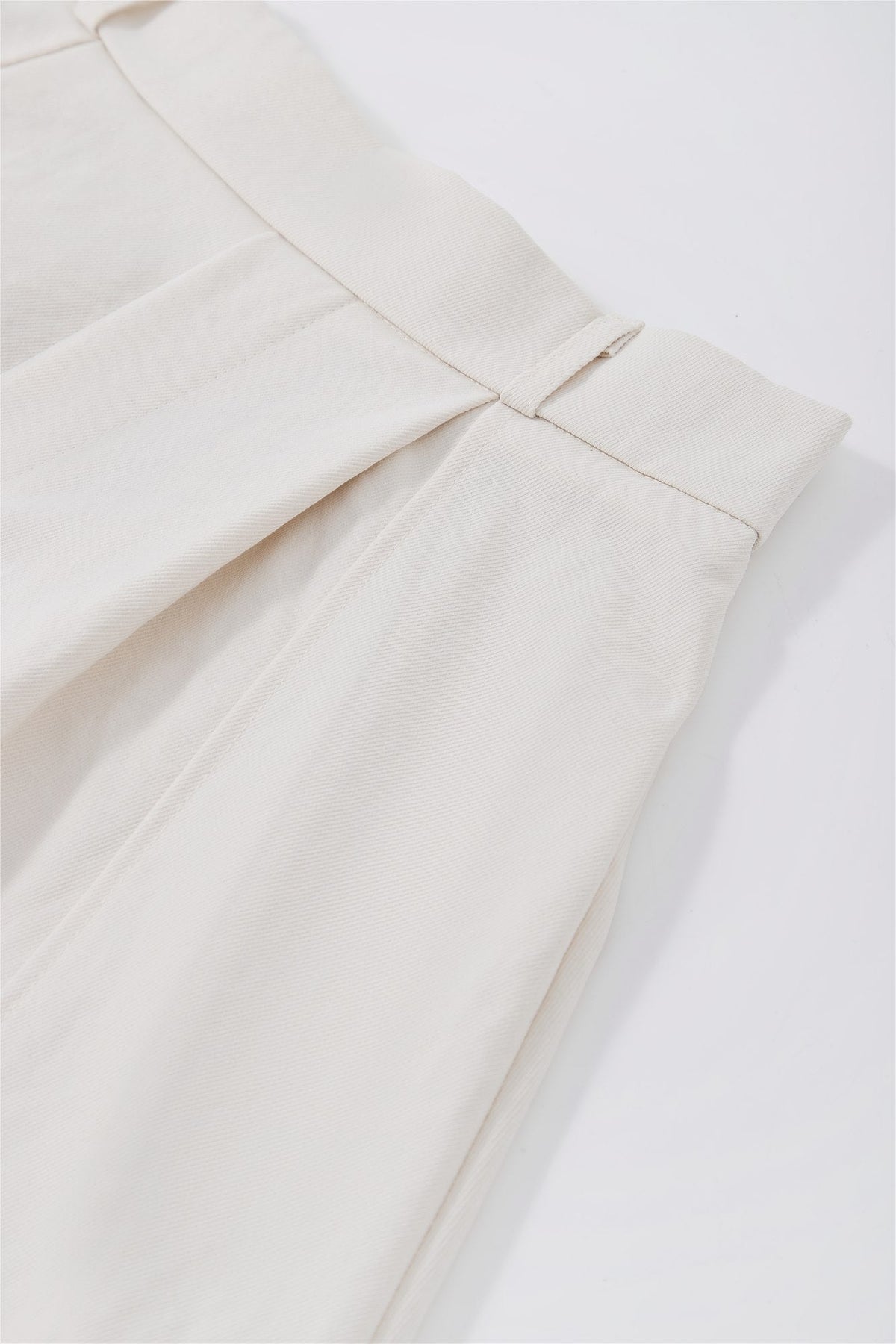 Ivory Pleated Midi Skirt — Image 7