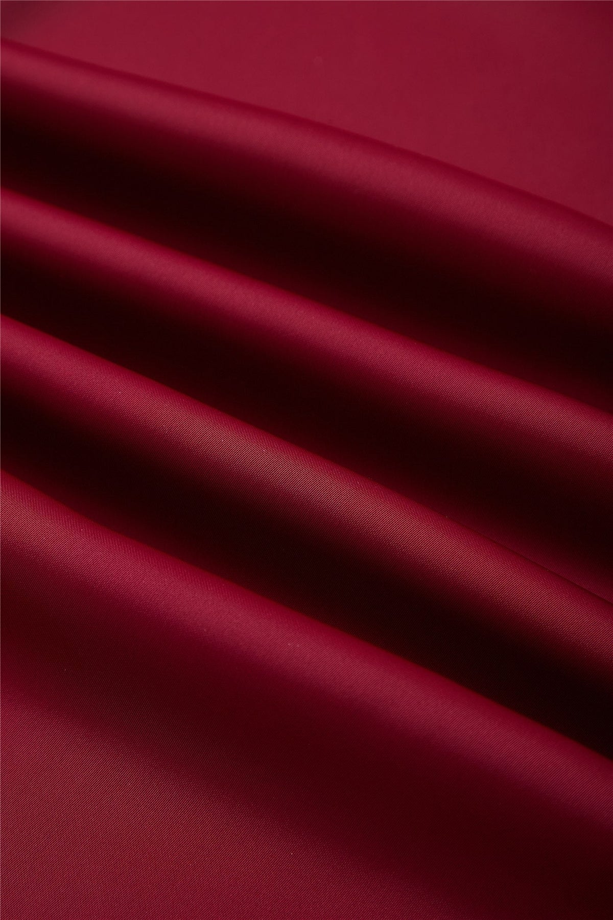 Burgundy Draped Sleeveless Blouse — Image 8