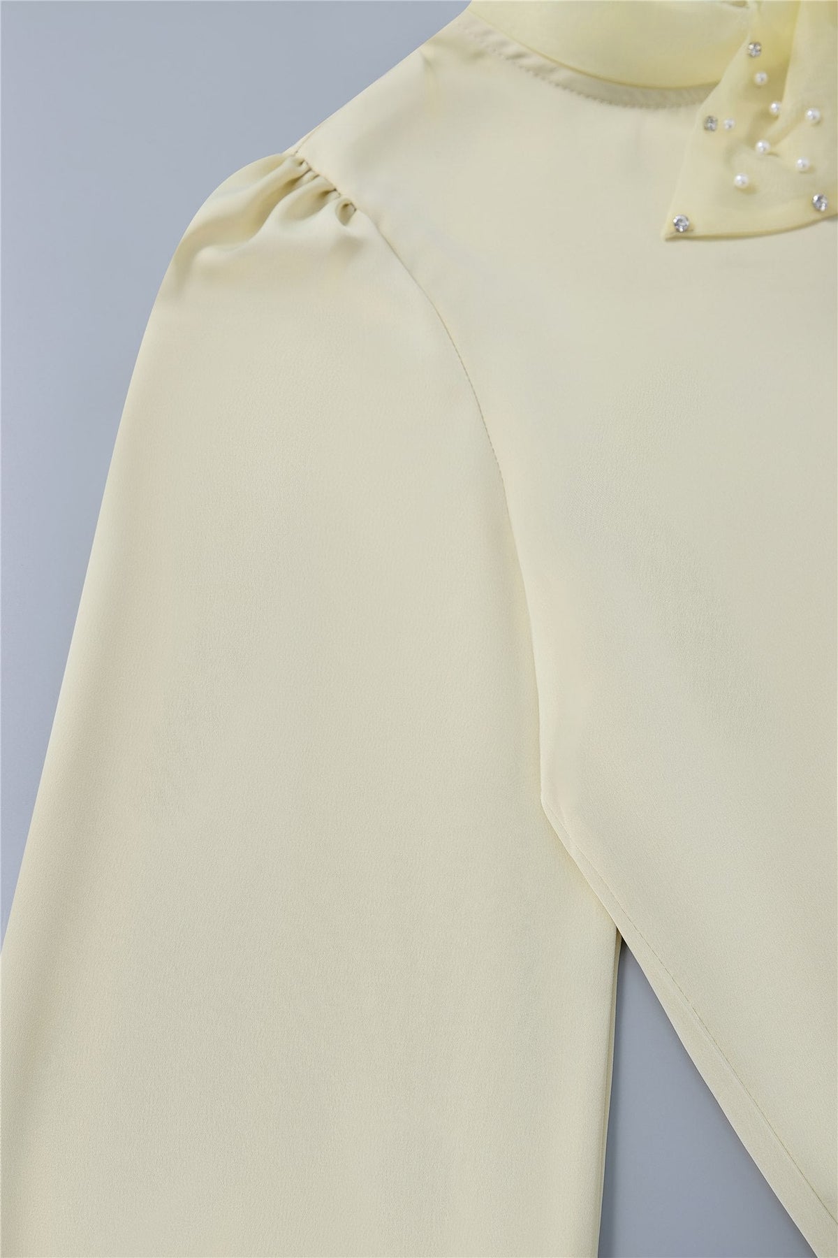 Tie-Neck Blouse — Image 7