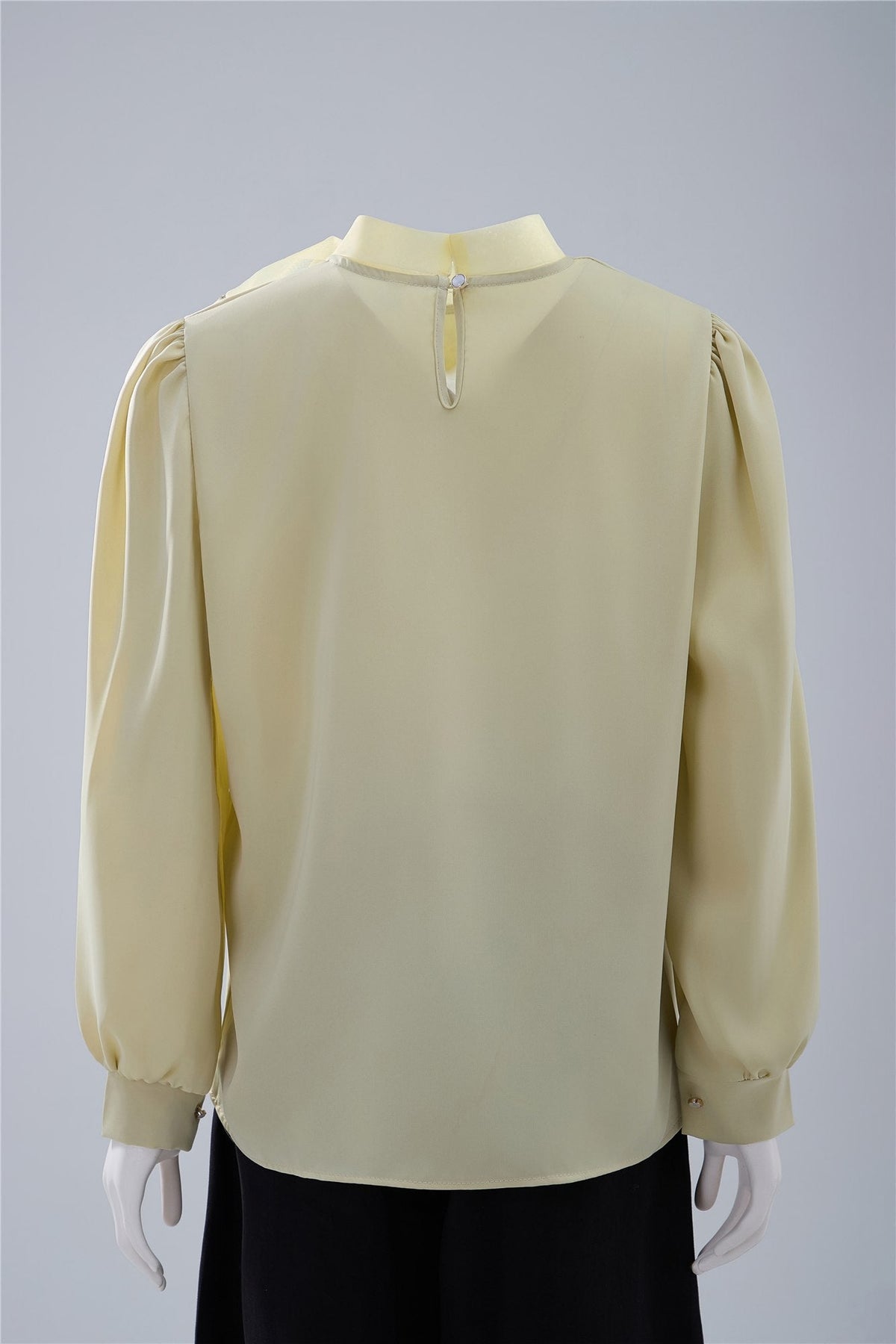 Tie-Neck Blouse — Image 4