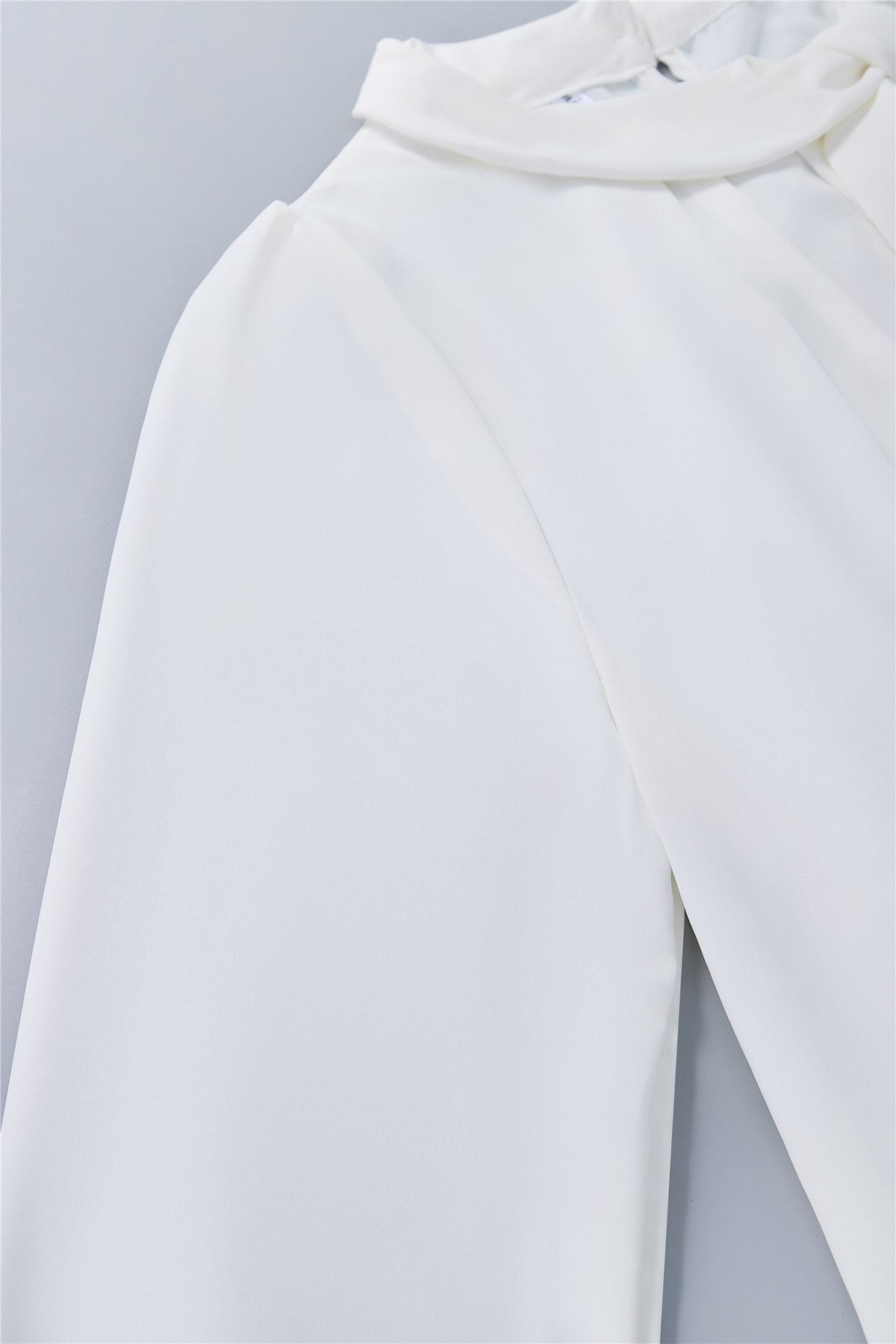 Tie-Neck Blouse — Image 15