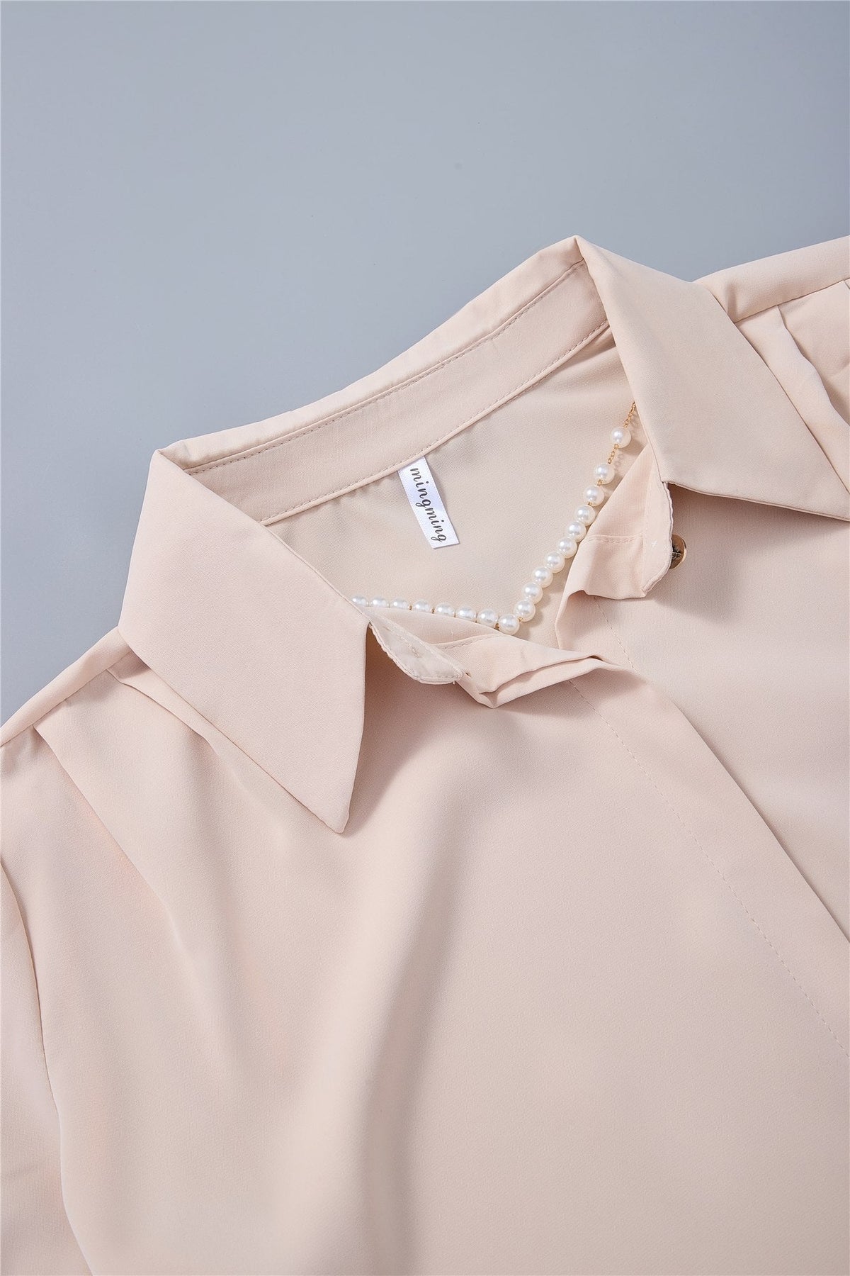Peach Long-Sleeve Shirt — Image 6