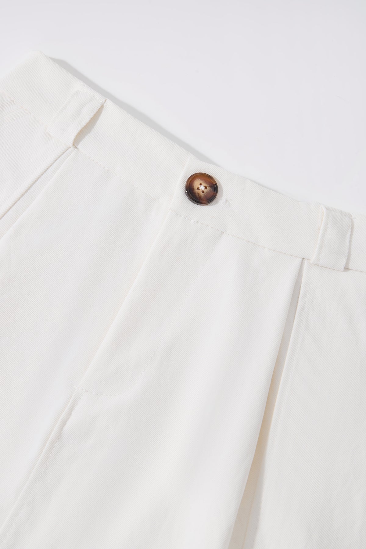 White A-Line Midi Skirt — Image 6