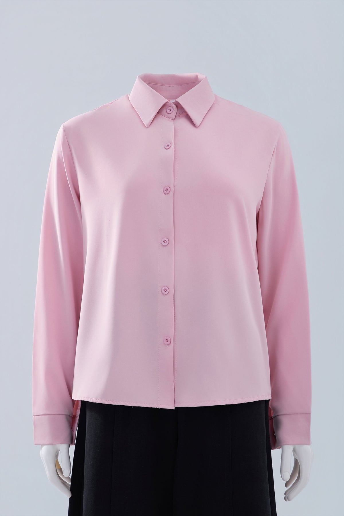 Pink Long-Sleeve Shirt — Image 1