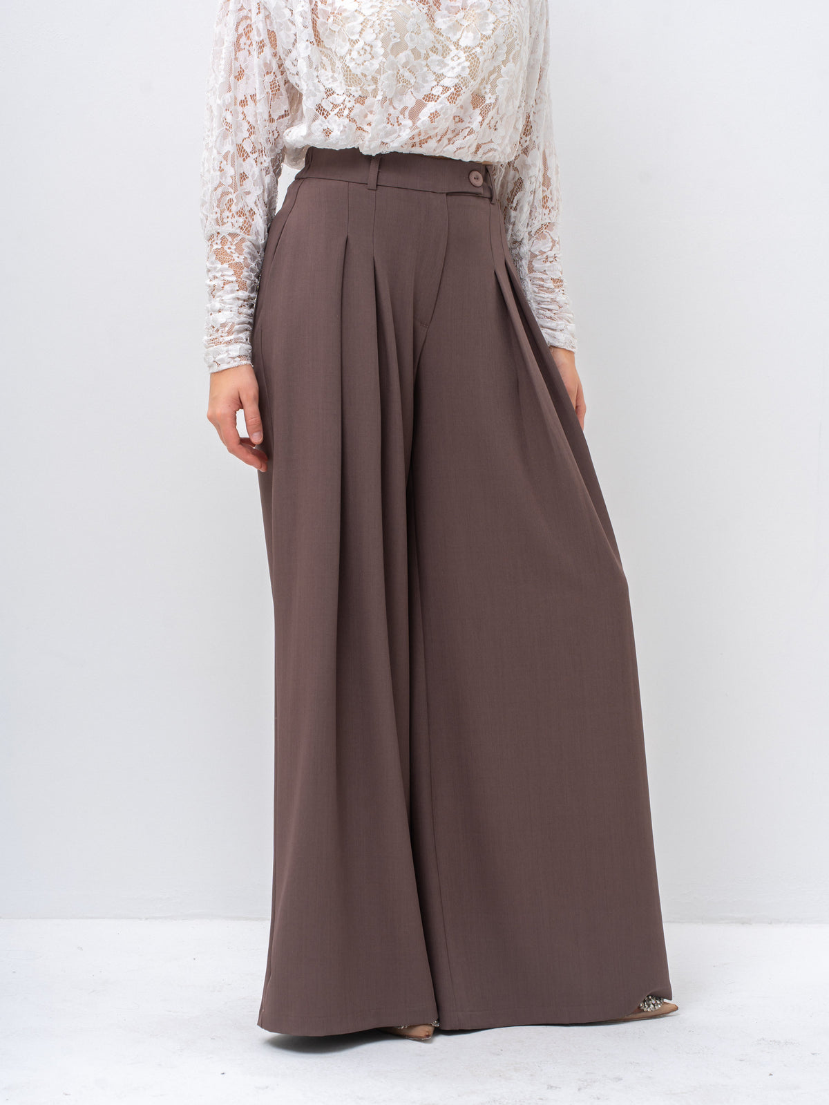Metropolitan Wide-Leg Trousers — Image 1