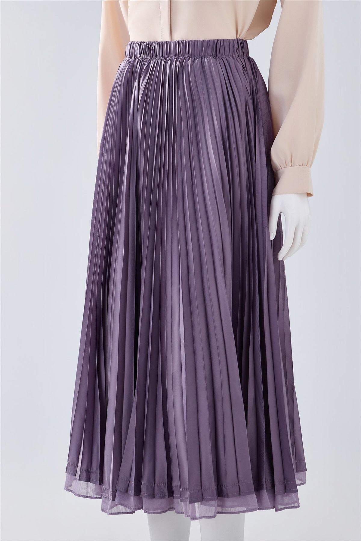 Pleated Midi Skirt — Image 2