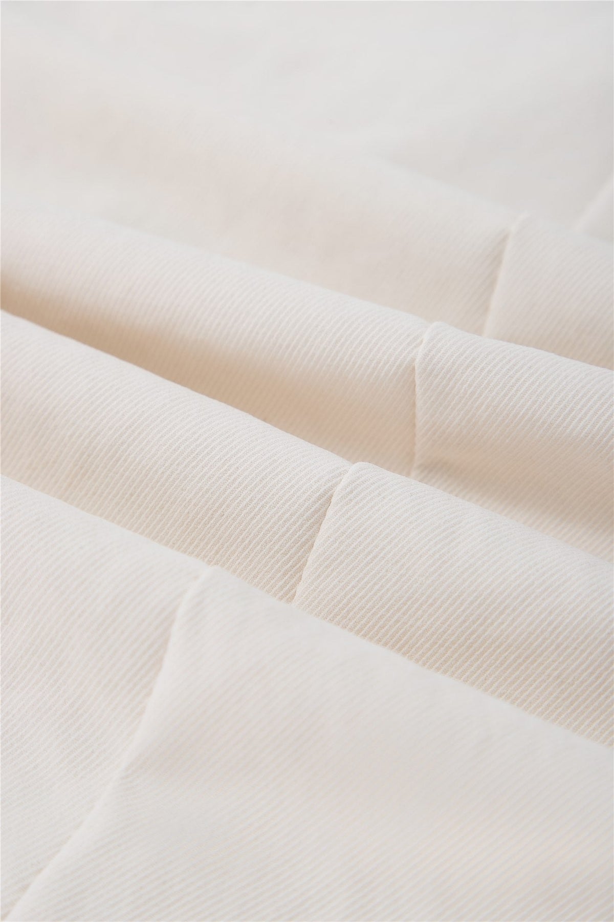 Ivory Pleated Midi Skirt — Image 8