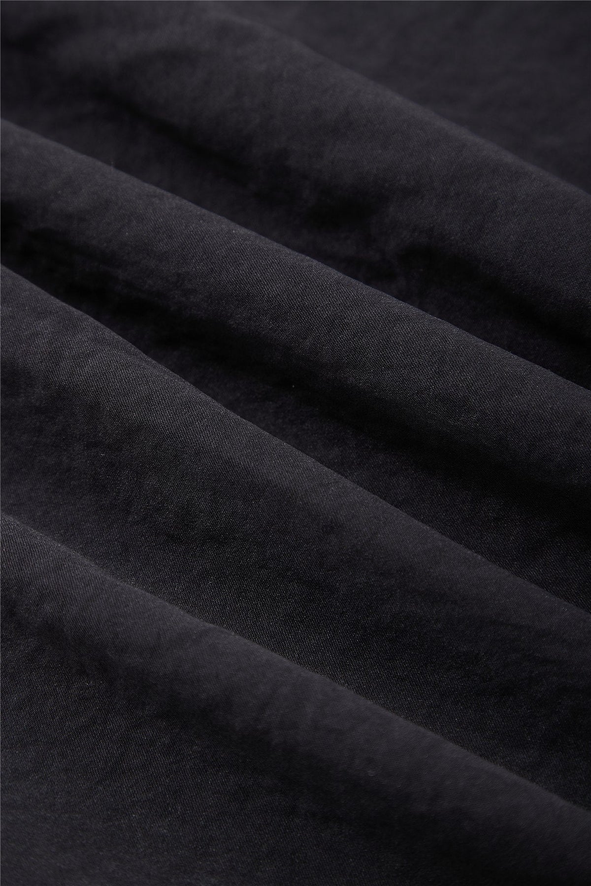Black Straight Midi Skirt — Image 8