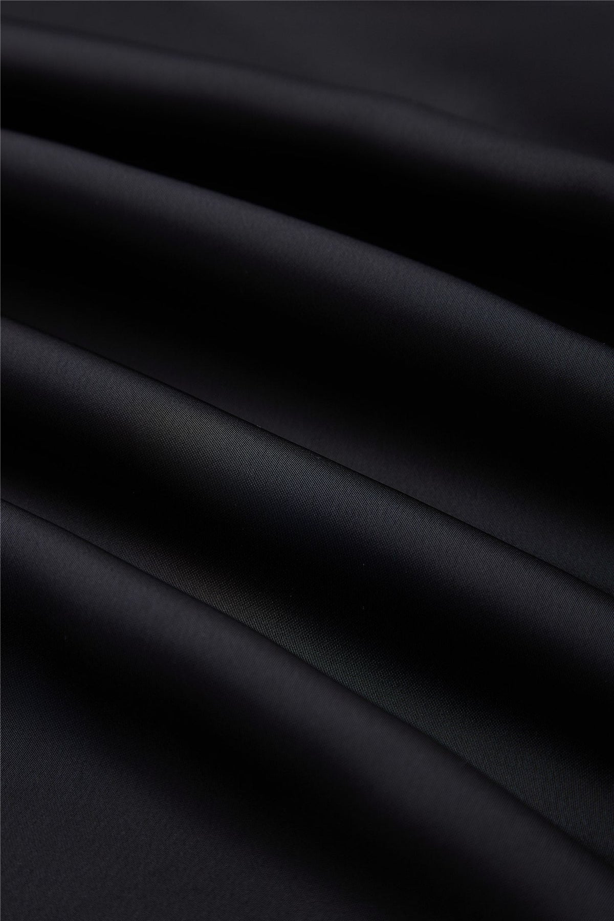 Black Draped Sleeveless Blouse — Image 8