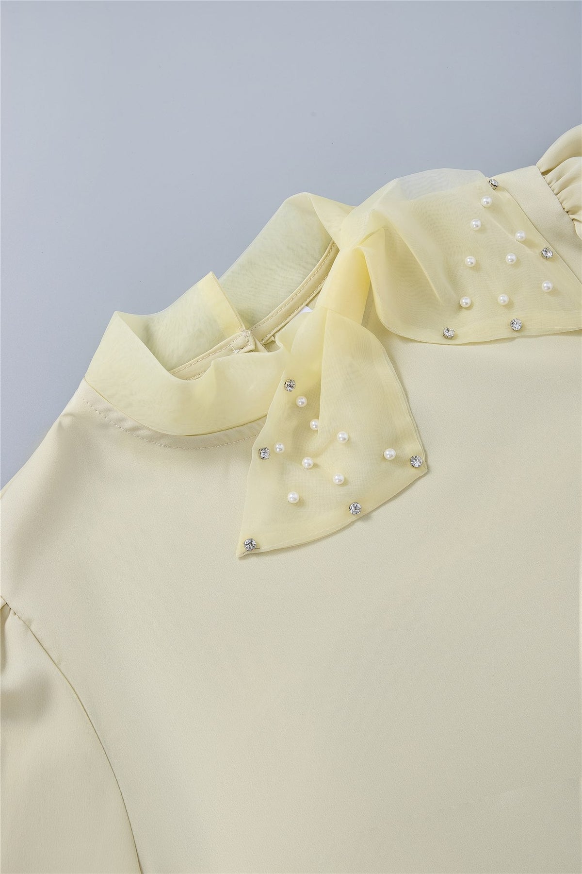 Tie-Neck Blouse — Image 6