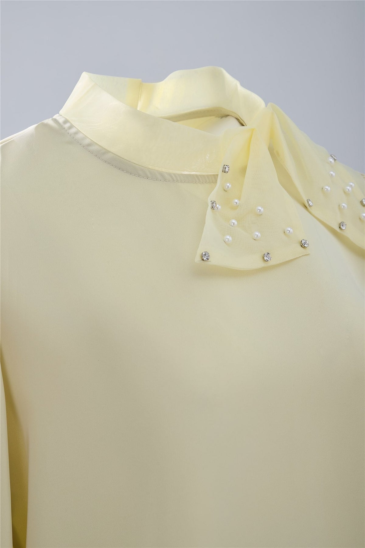 Tie-Neck Blouse — Image 5