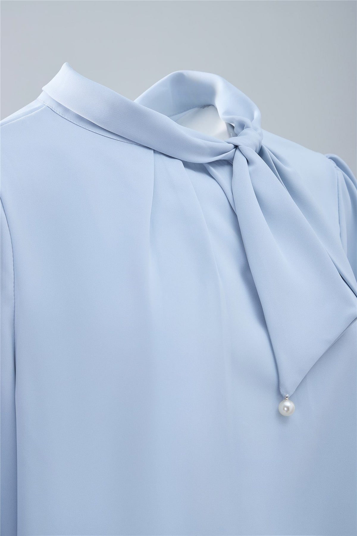 Tie-Neck Blouse — Image 21
