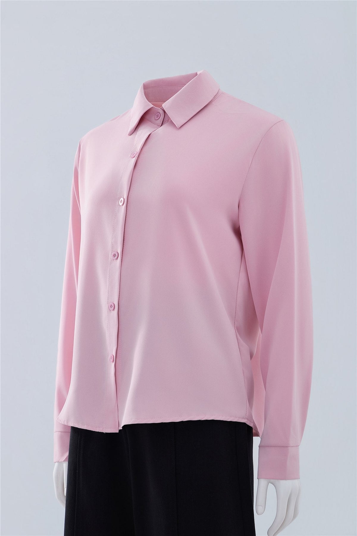 Pink Long-Sleeve Shirt — Image 3