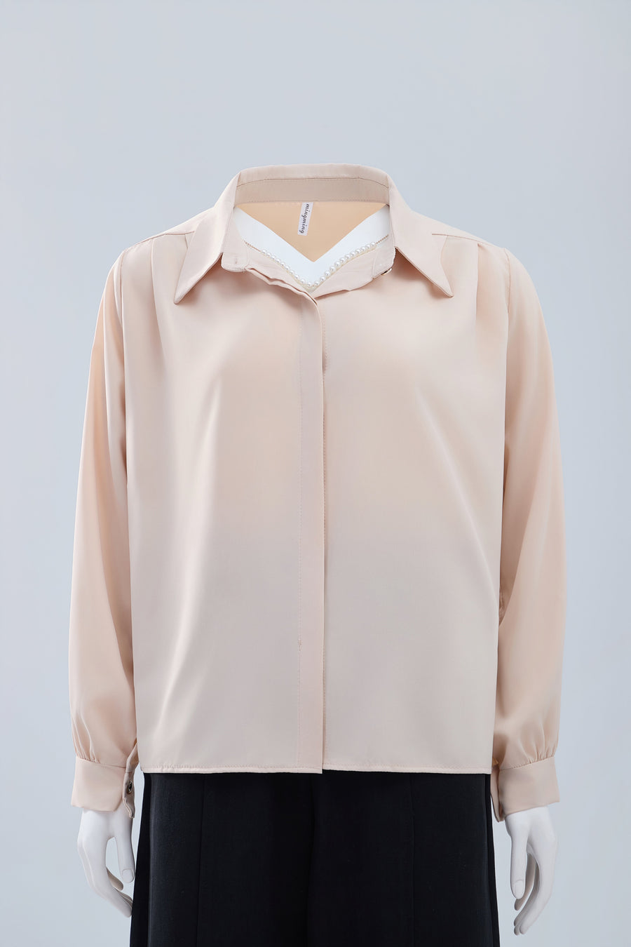
Peach Long-Sleeve Shirt
