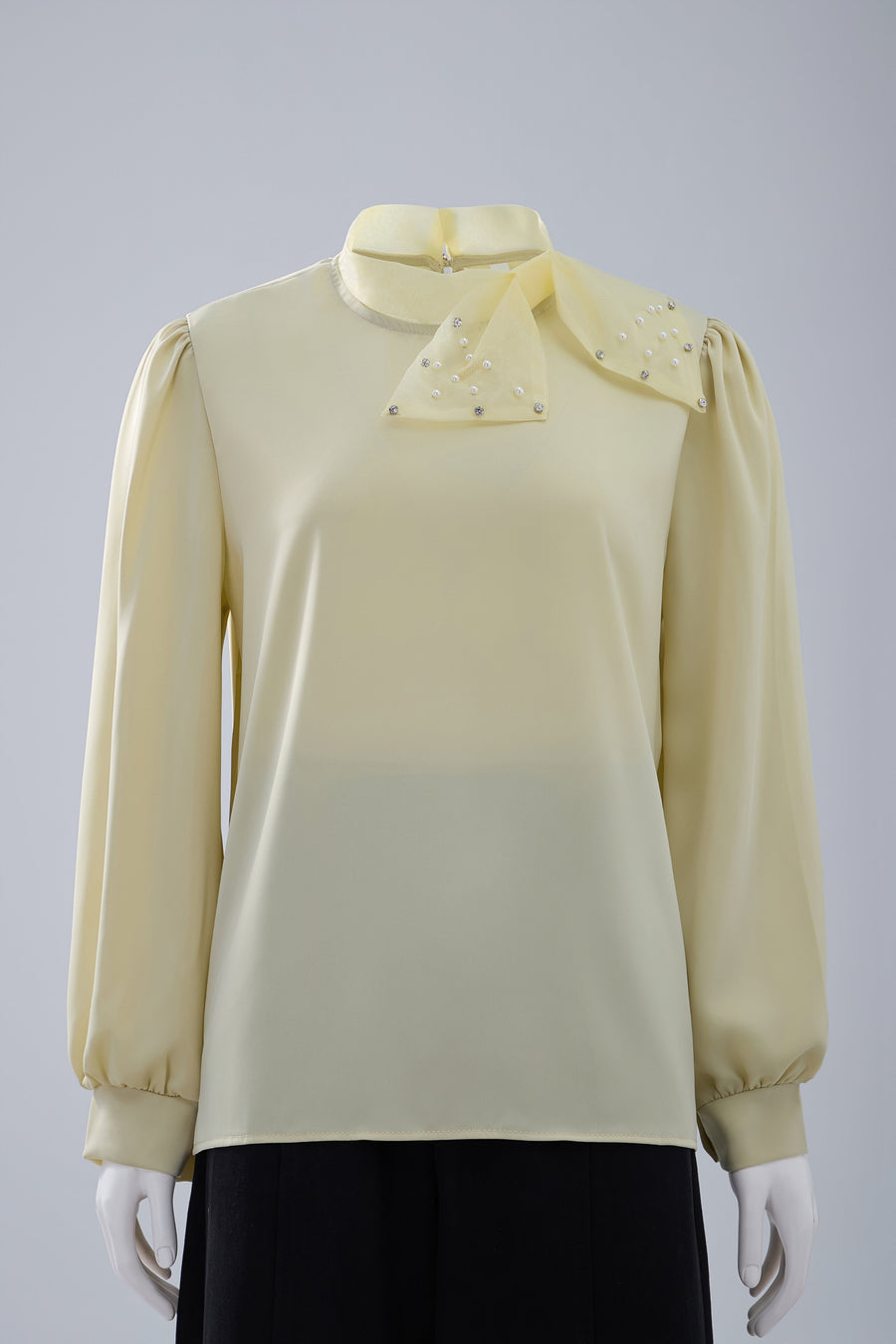 Tie-Neck Blouse
